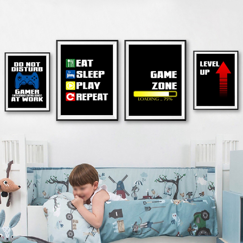 Gaming Console Picture - Obrazy z cytatami o grach, malarstwo,