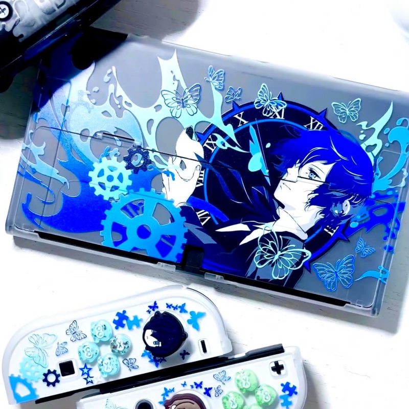 Nintendo Switch Case - Twarde etui ochronne Makoto Yuki, półprzezroczyste,