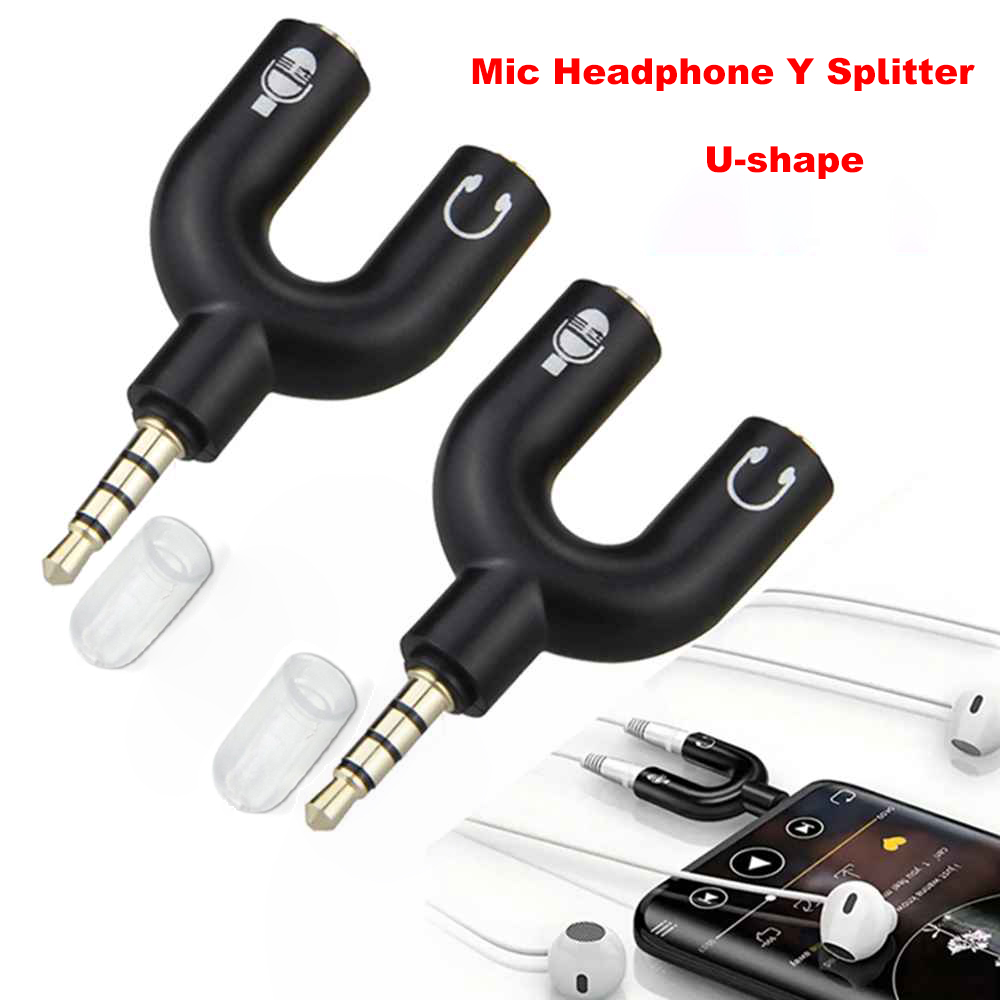 Headset Gaming Console - 3,5 mm rozdzielacz mikrofonu słuchawkowego Adapter