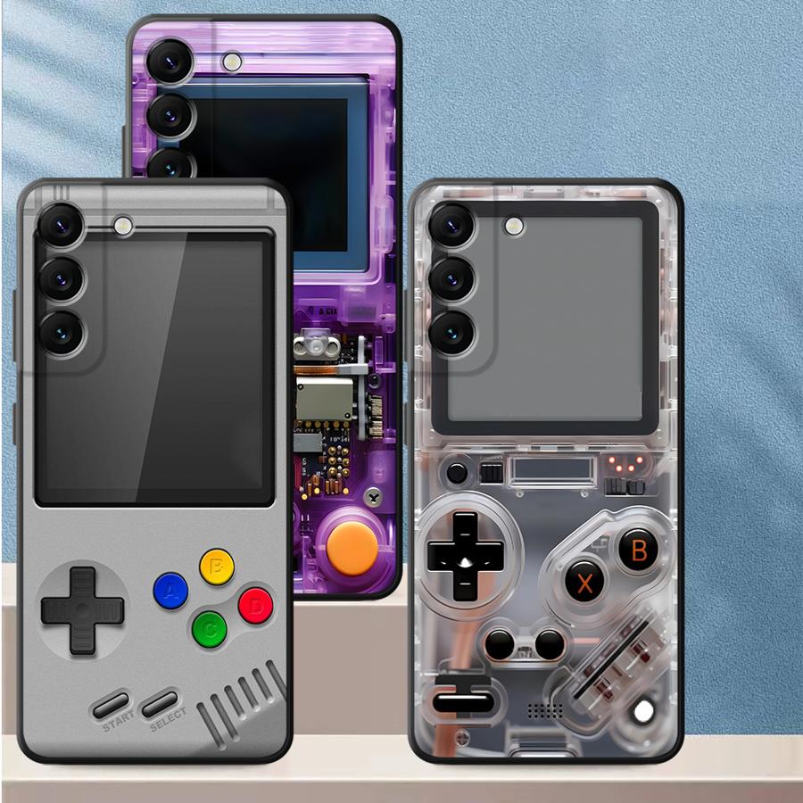 Gaming Consoles - Fioletowe etui na telefon z motywem