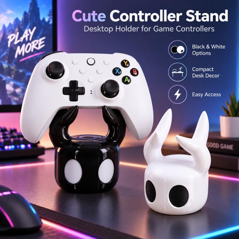 Gaming Console Gp Pro - Uroczy stojak na kontroler z rogami,