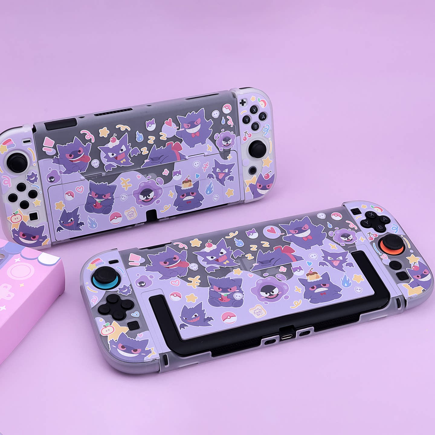 Nintendo Switch Case - Półprzezroczyste, twarde etui ochronne Pok E