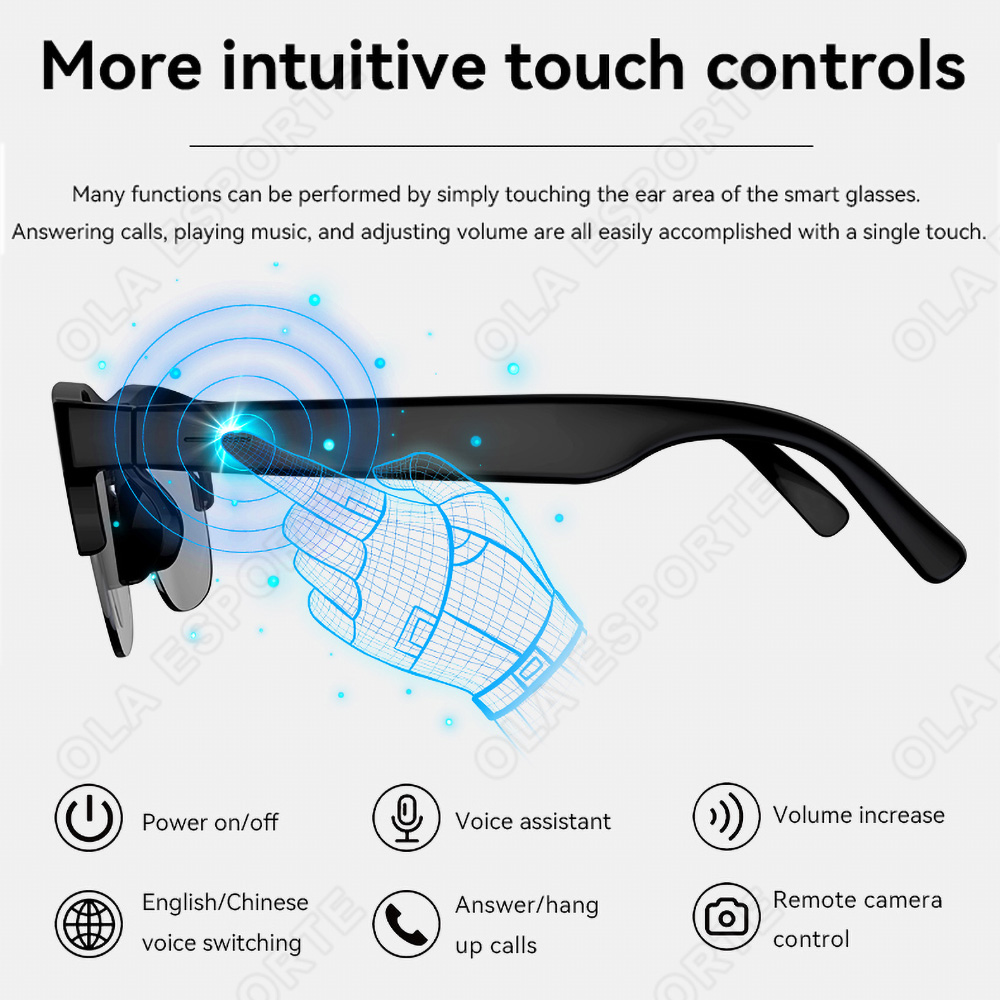NOWE Inteligentne Okulary V5.3 – Headset Gaming Console recenzja i cena