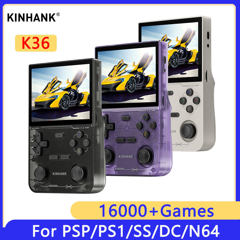 KINHANK K36 Retro przenośna ko – Gaming Console R36 Ultra recenzja i cena