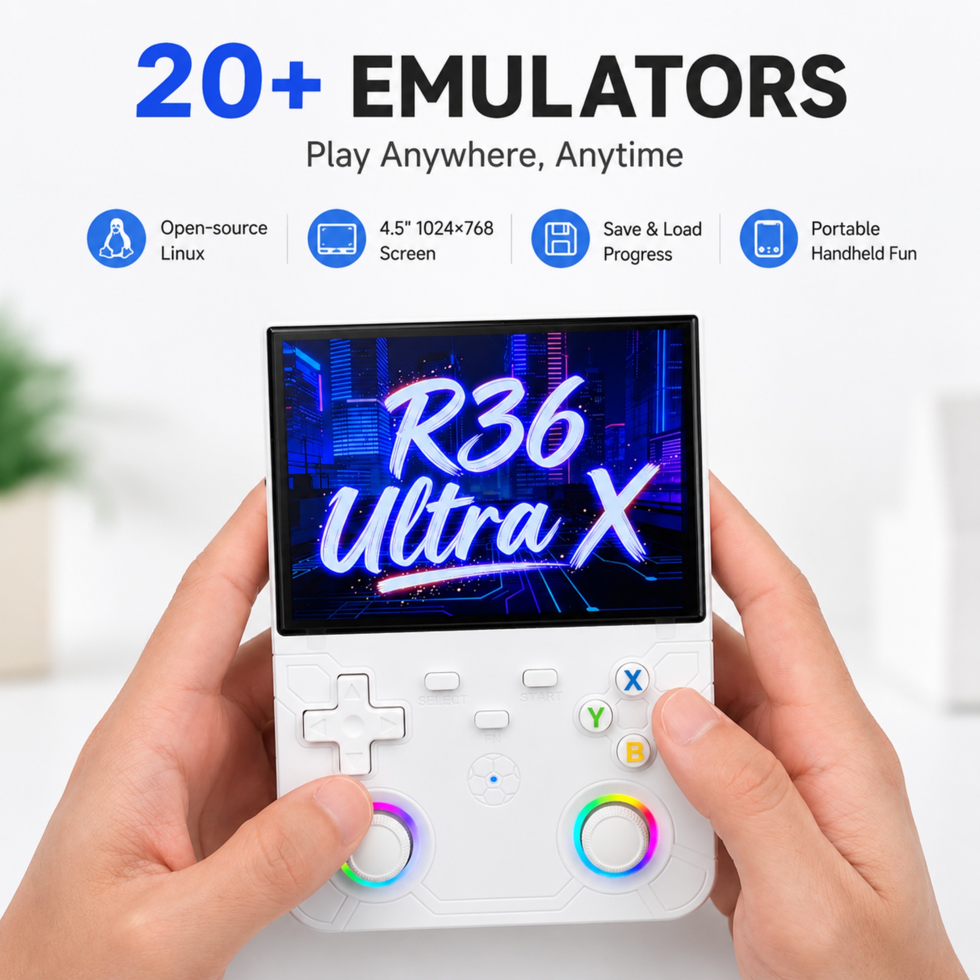 Retro konsola do gier przenośn – Gaming Console R36 Ultra recenzja i cena