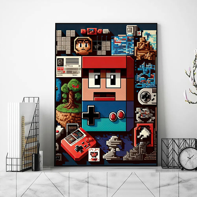 Kolaż Hot Games Console w styl – Gaming Console Picture recenzja i cena