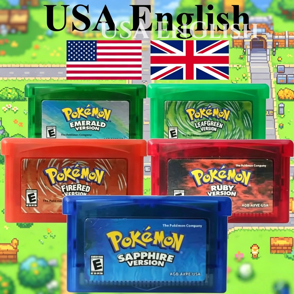 Gra GBA Pokemon Series 32-bito – Gaming Console And recenzja i cena